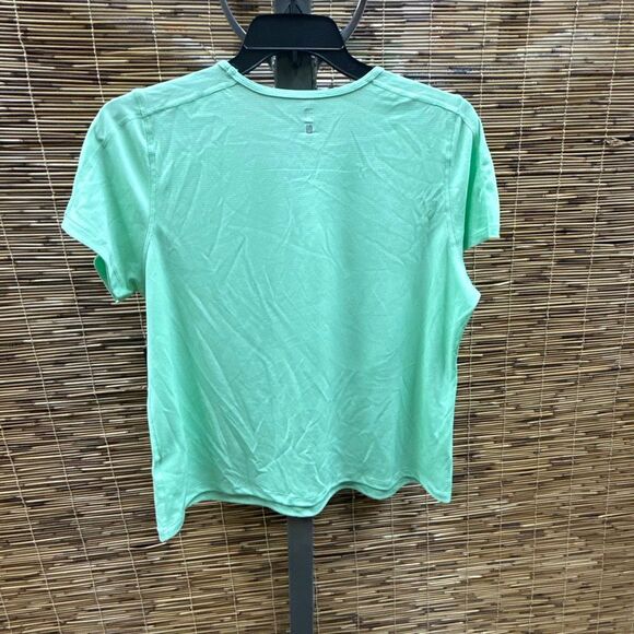 Ideology Womens Plus Size 1X Birdseye Mesh T-Shirt Gym Top Short Sleeve New - Picture 3 of 3